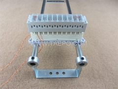 10 pairs 3-pole over-voltage protection magazine for LSA highband module #TP-1205-10P, without GDT arrester