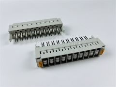 10 pairs 3-pole over-voltage protection magazine for LSA highband module #TP-1205-10P, with GDT arrester