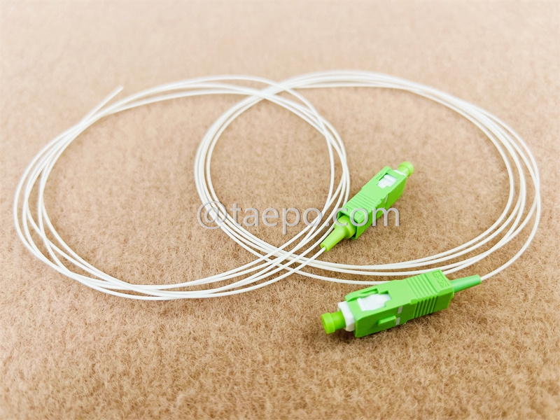 Fiber optic pigtail, singlemode 9/125um OS1,simplex, SC/APC, 0.9mm, 1.5m
