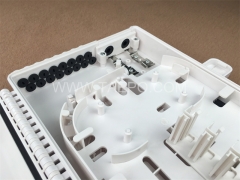 Fiber distribution box (FDB), outdoor, SC, 16 fibers, plastic housing