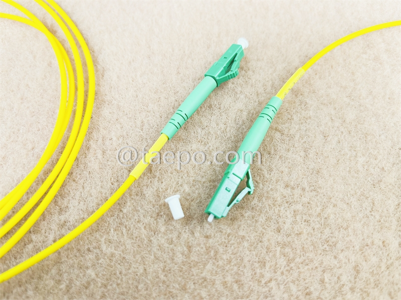 Fiber optic patch cord, singlemode 9/125um  OS1, simplex, LC/APC-LC/APC, 2mm, 1m