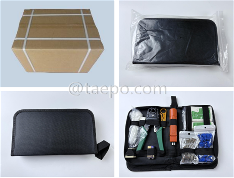 Packing pictures for Network tool kit